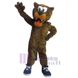 Léopard Scolaire Adulte Mascotte Costume Animal