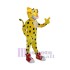Leopardo amarillo Disfraz de mascota Animal