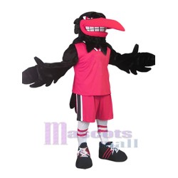 Happy Raven Mascot Costume Animal