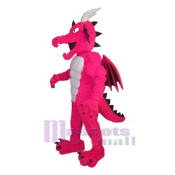Rose Dragon Mascotte Costume Animal