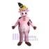 Vaca rosa Disfraz de mascota Animal
