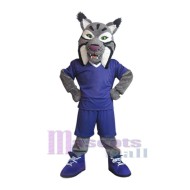 Sports Lynx Mascot Costume Animal
