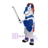 Cheval courageux Mascotte Costume Animal