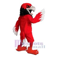 Puissance Rouge Faucon Mascotte Costume Animal