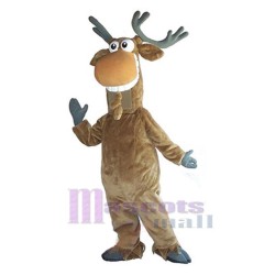 Likable Elk Mascot Costume Animal