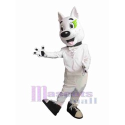 Blanco Perro Disfraz de mascota Animal