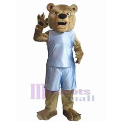 Collège Ours Mascotte Costume Animal