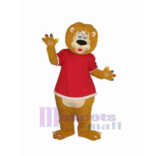 Cartoon Lion Mascot Costume Animal