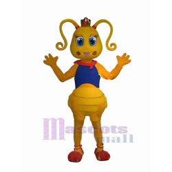 Jaune Fourmi Mascotte Costume Insecte