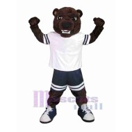 Ours brun fort Mascotte Costume Animal