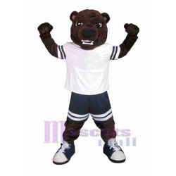 Strong Brown Bear Mascot Costume Animal