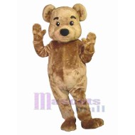 Cute Brown Bear Mascot Costume Animal