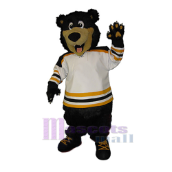 Sport Black Bear Mascot Costume Animal