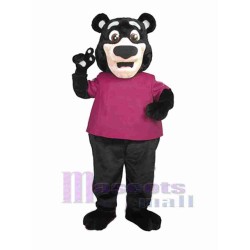 Skeptical Bear Mascot Costume Animal