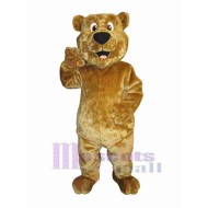 Nice Yellow Bear Mascot Costume Animal