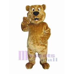 Nice Yellow Bear Mascot Costume Animal