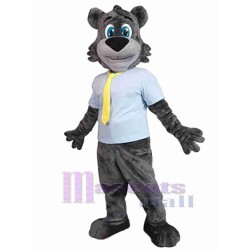 Funny Gray Bear Mascot Costume Animal
