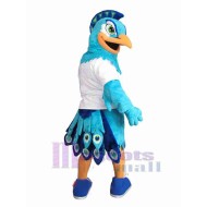 Paon bleu Oiseau Mascotte Costume Animal