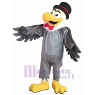 Gris drôle Oiseau Mascotte Costume Animal