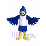 Oiseau bleu fort Mascotte Costume Animal