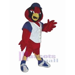 Pájaro rojo gigante Disfraz de mascota Animal