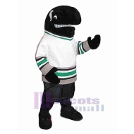 Power Whale Mascot Costume Ocean