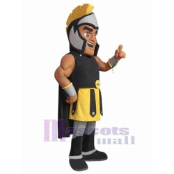 Muscle Spartan Young Mascot Costume People