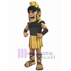 Serious Spartan Mascot Costume People