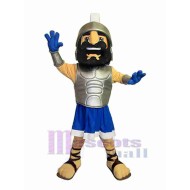 Espartano con barba negra Disfraz de mascota Gente