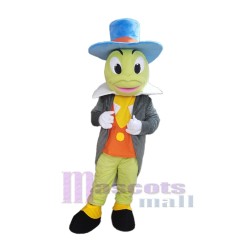 Funny Jiminy Cricket Mascot Costume Insect