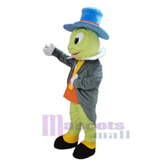 Jiminy drôle Criquet Mascotte Costume Insecte