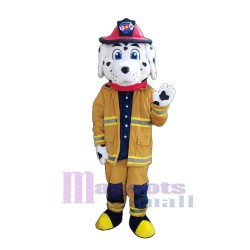 Fire Dog Mascot Costume Animal