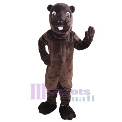 Barney mignon Castor Mascotte Costume Animal