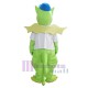 Vert Dragon Mascotte Costume Animal