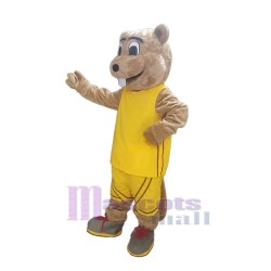 Golden Gopher Mascot Costume Animal