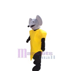 Linda rebanada de queso con capucha de ratón Disfraz de mascota Animal