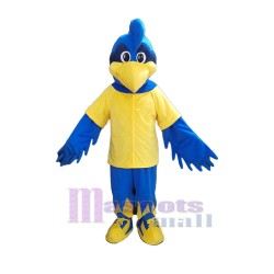Blue Rooster Mascot Costume Animal