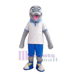 Cute Dolphin Mascot Costume Ocean