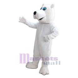 Lindo Oso polar Disfraz de mascota Animal