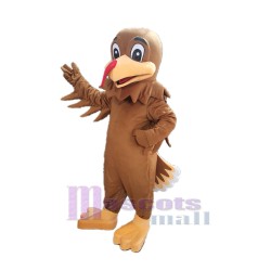 Brown Turkey Mascot Costume Animal