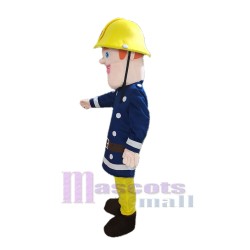 Fireman Sam Mascot Costume People
