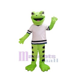 Realistic Friendly Frog Mascot Costume Animal