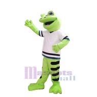 Realistic Friendly Frog Mascot Costume Animal