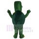 Freundliche dunkelgrüne Schildkröte Maskottchen-Kostüm Tier