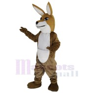 Canguro marrón amistoso Disfraz de mascota Animal