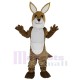 Freundliches braunes Känguru Maskottchen-Kostüm Tier