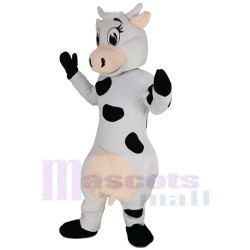 Cute Pretty Cow Mascot Costume Animal