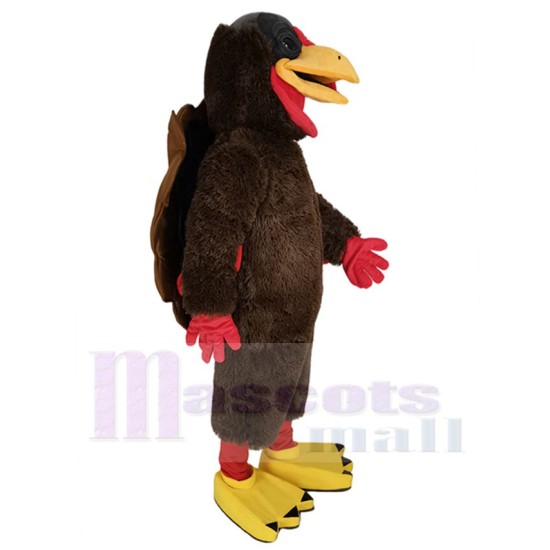 Brown Deluxe Turkey Mascot Costume Animal