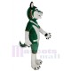 Precioso perro Husky verde y blanco Disfraz de mascota Animal