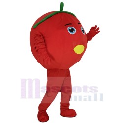 Cute Tomato Fruit Mascot Costume Cartoon